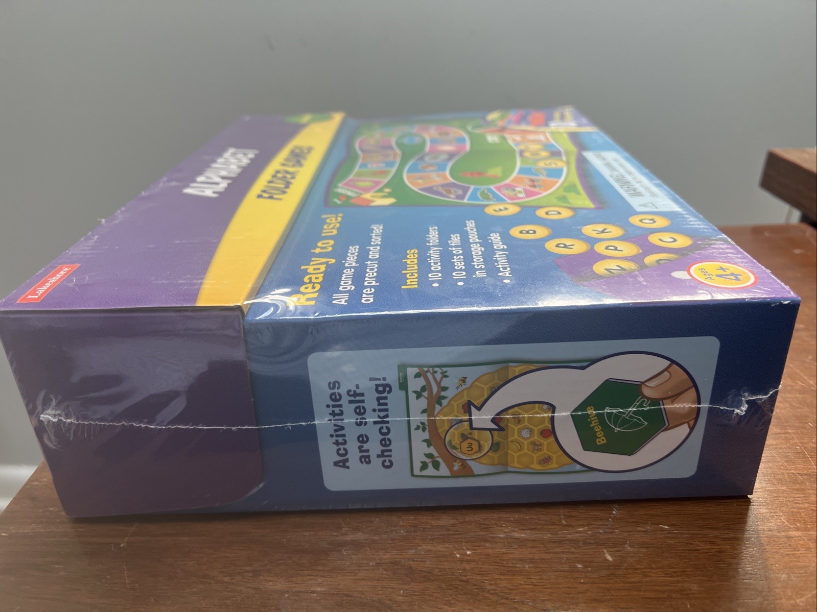 Lakeshore Alphabet Folder Game Library – Pre K-K FF197 Brand New Sealed