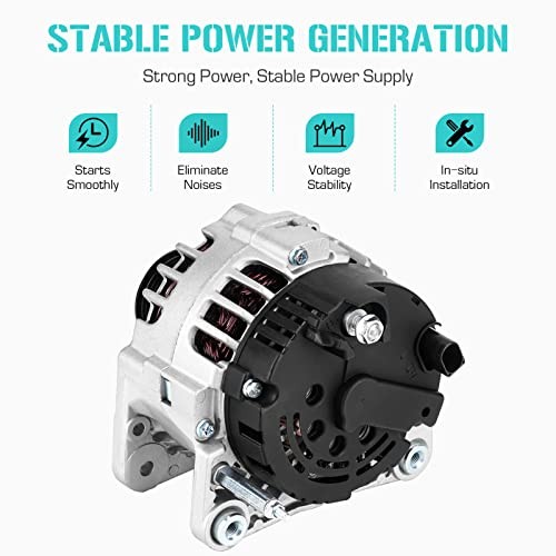 New Alternator Fits for Volkswagen 2.0L 1.8L for Beetle 1998-2005, for Golf