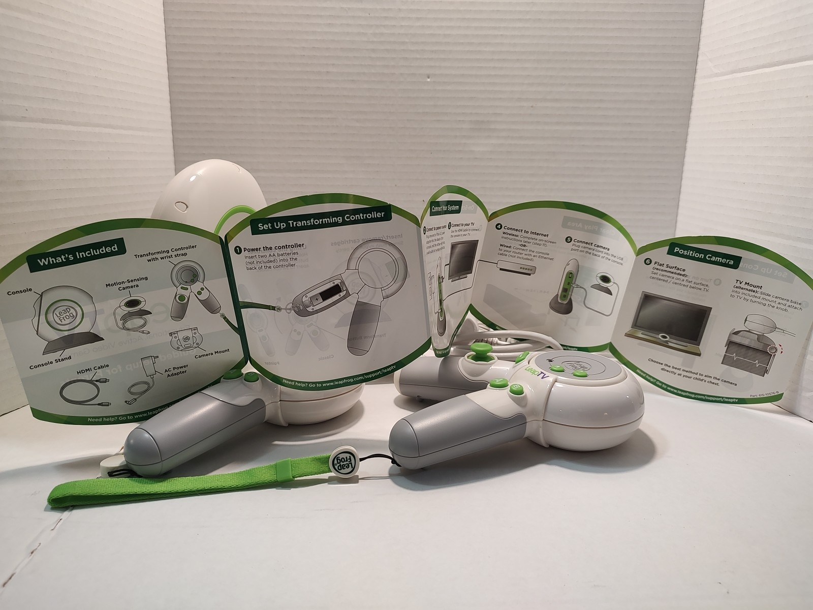 🔥 LeapFrog LeapTV Educational Active Video Gaming System Console w/ Sports Game
