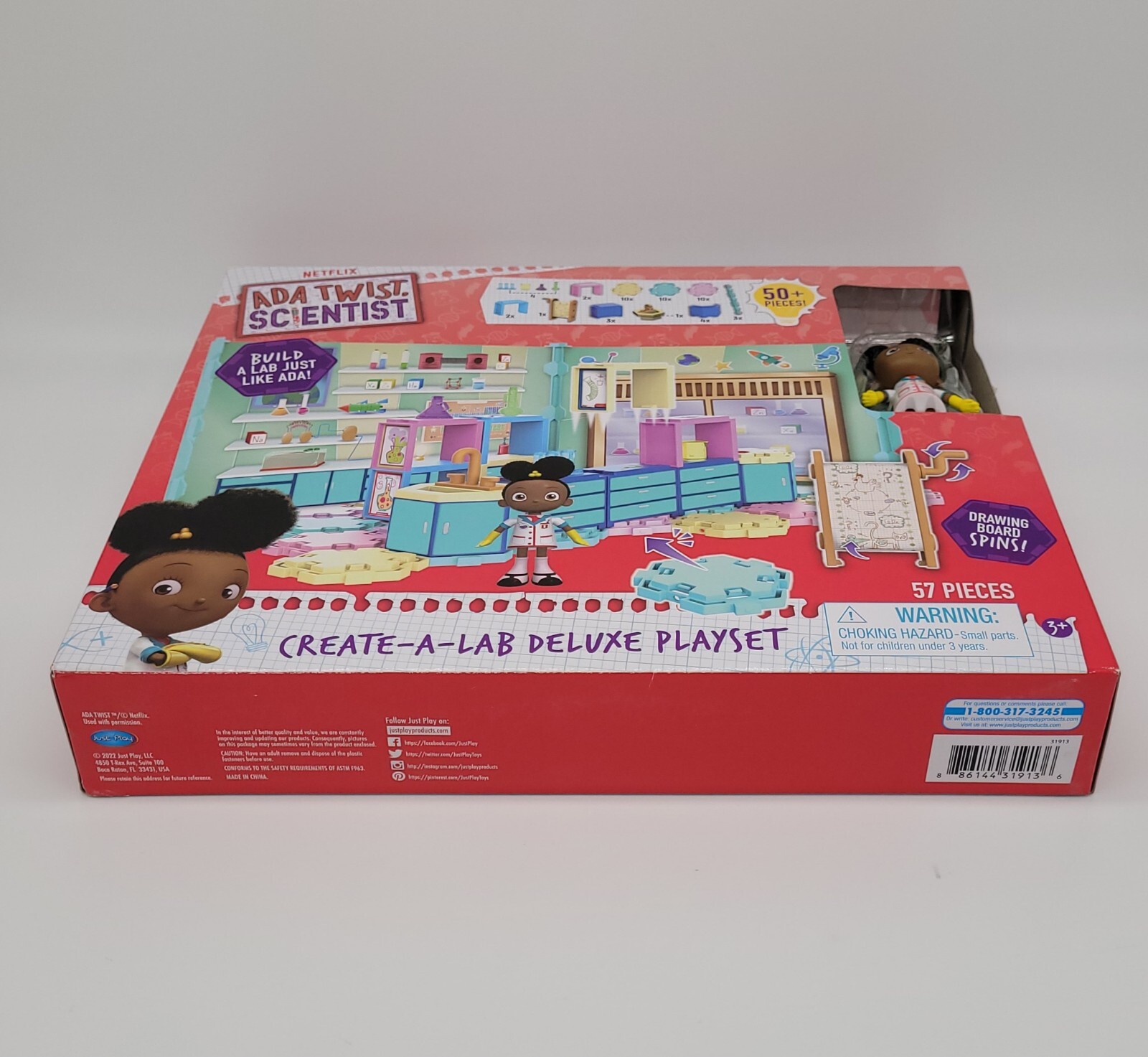 Ada Twist Deluxe Create-A-Lab STEM Playset, Kids Toys for Ages 3 up – Homeschool