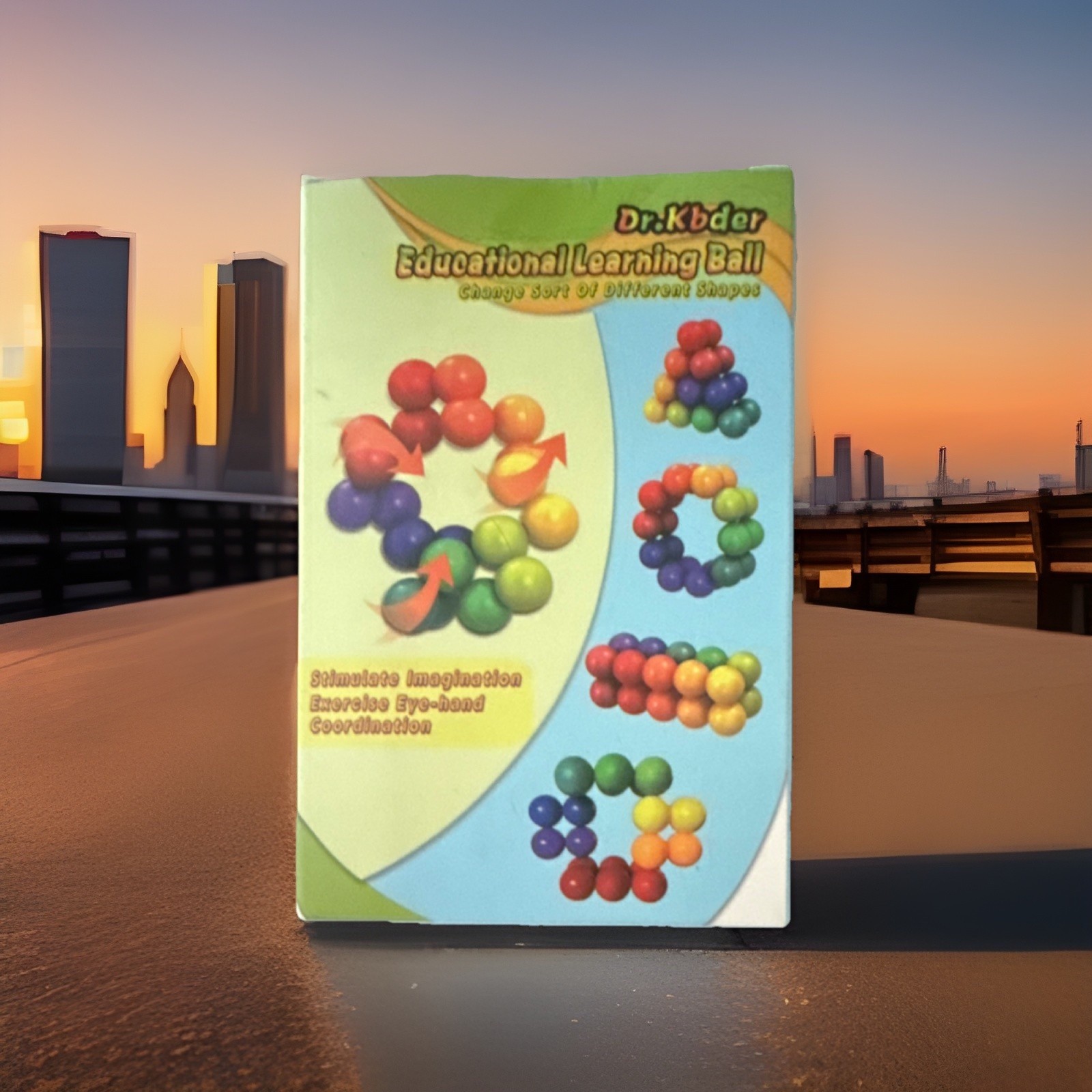 Dr.Kbder Learning Ball Tactile Sensory Toy for Kids Ages 4-7 8-11 Years