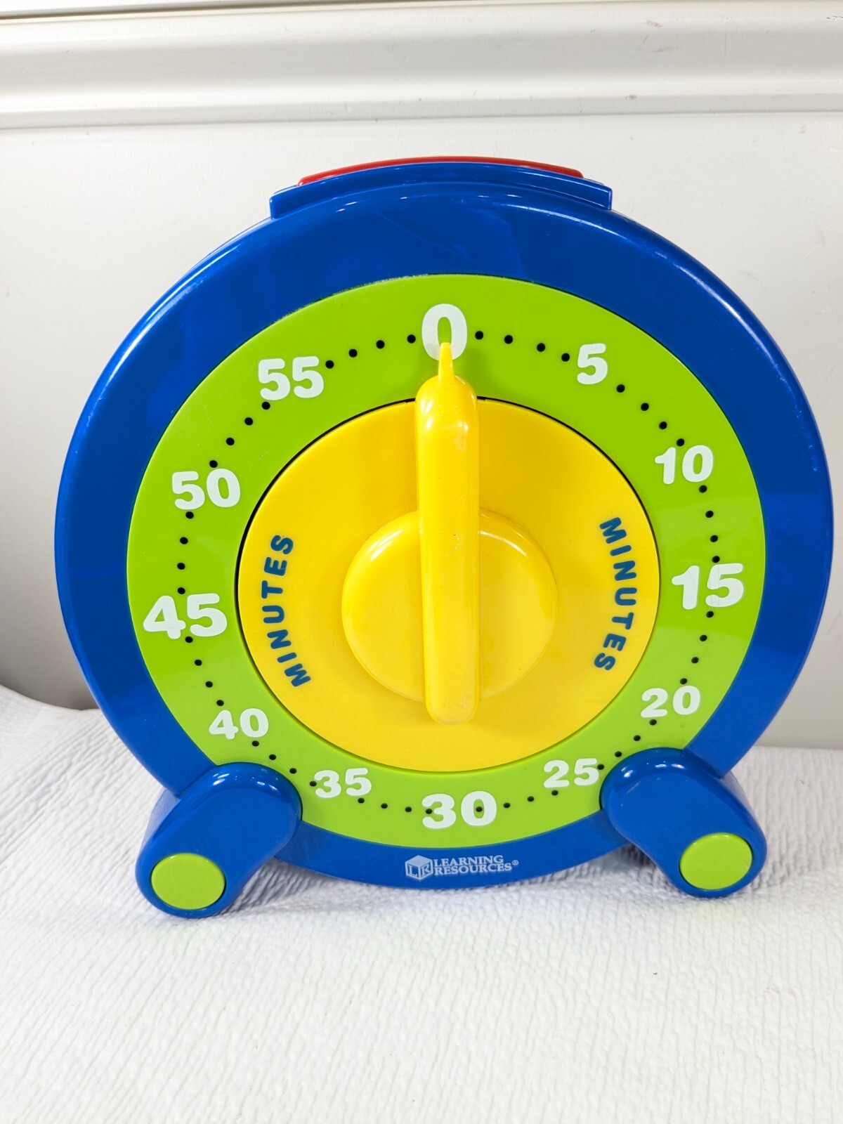 Learning Resources Jumbo Timer 60 Second BigTime Big Time blue kids clock toy