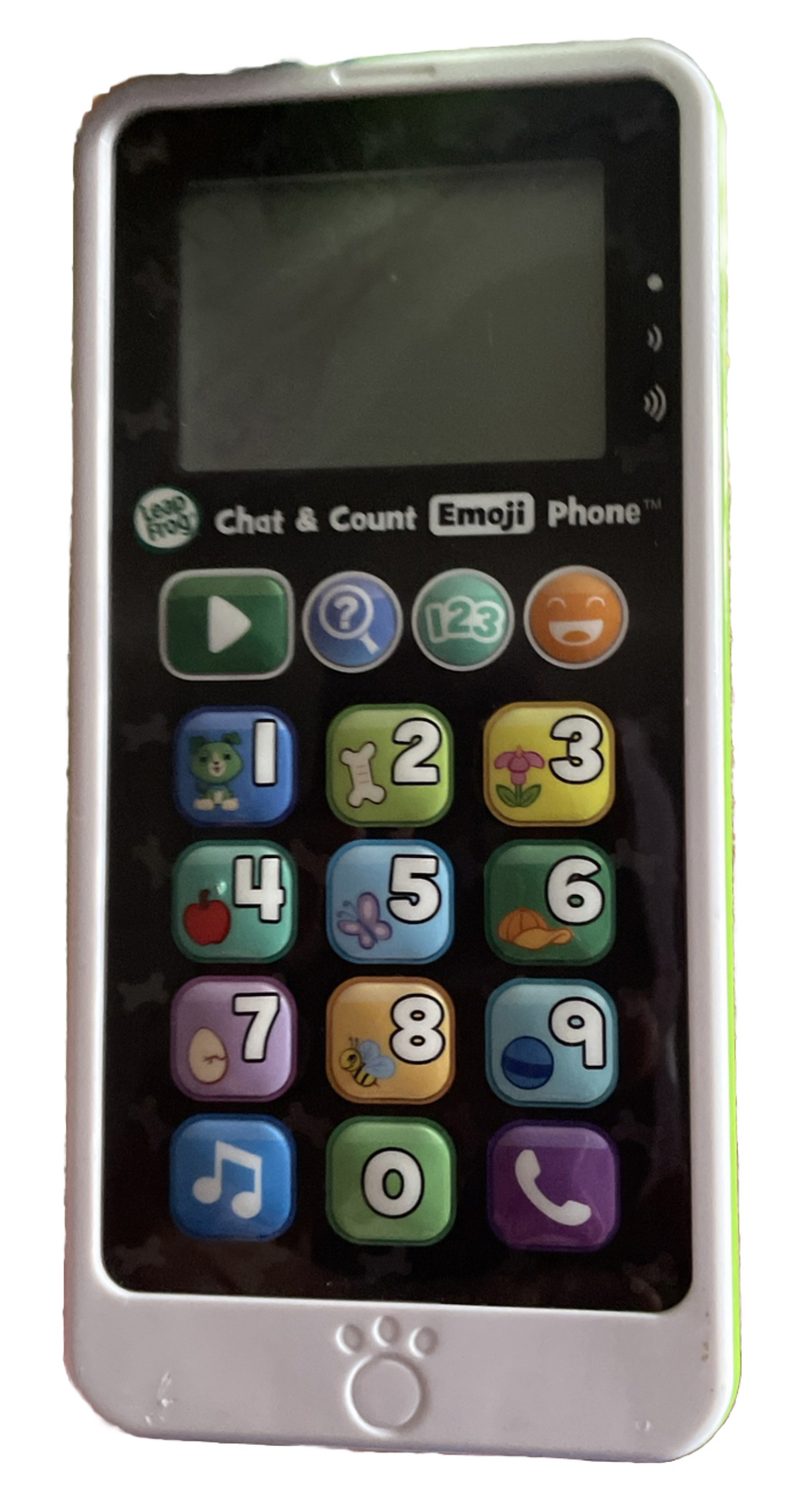 LeapFrog Chat and Count Emoji Phone – Everything Works, Lights,Sound&Buttons