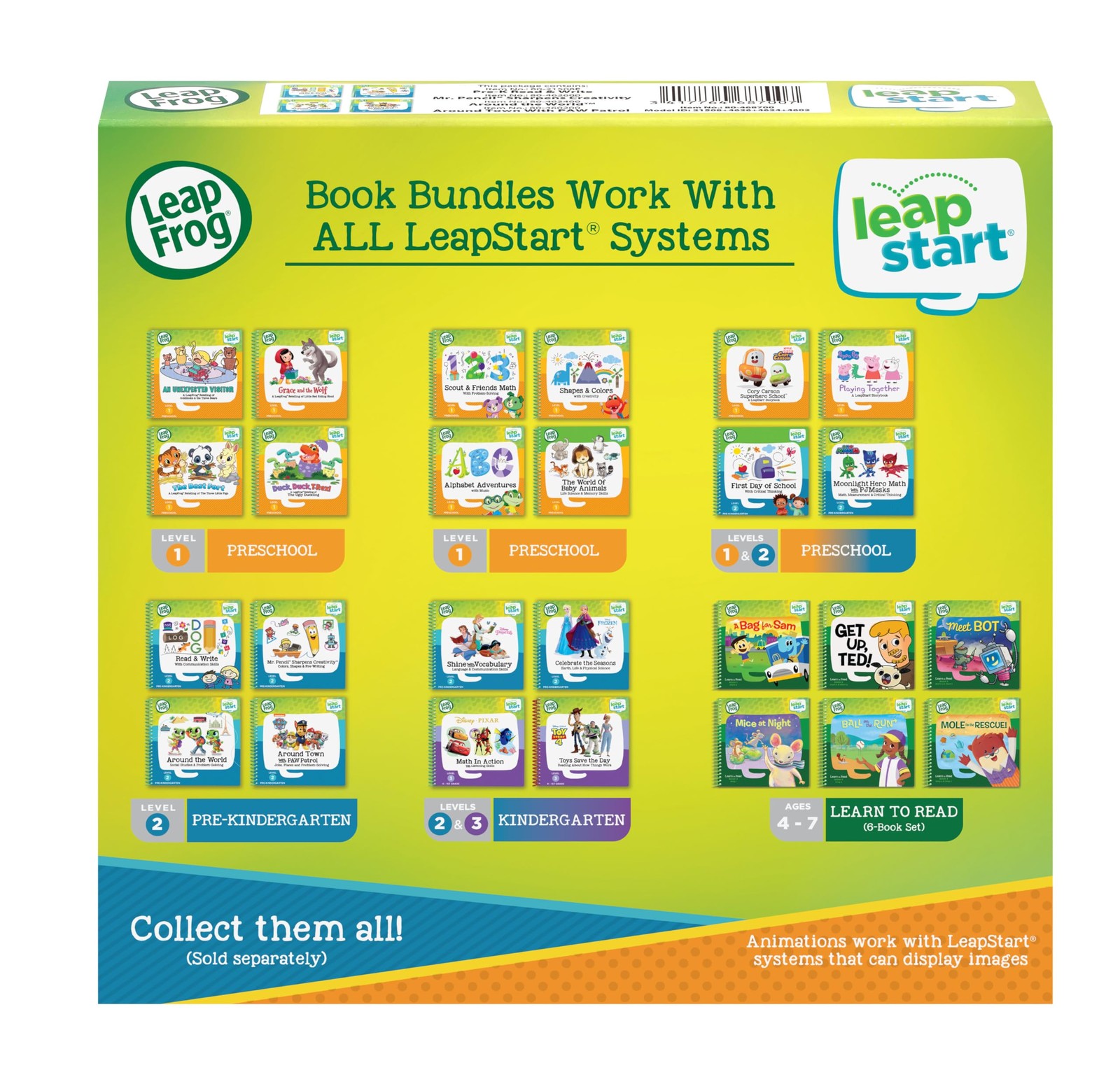 LeapStart Pre-K 4-Pack