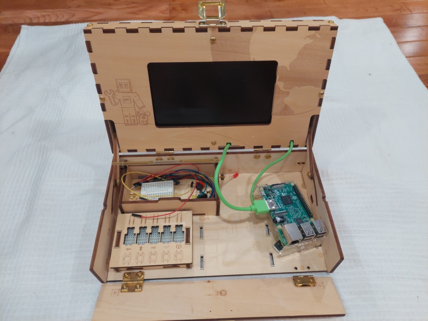 Parts For Piper Computer Kit Learning w Raspberry Pi Coding Python