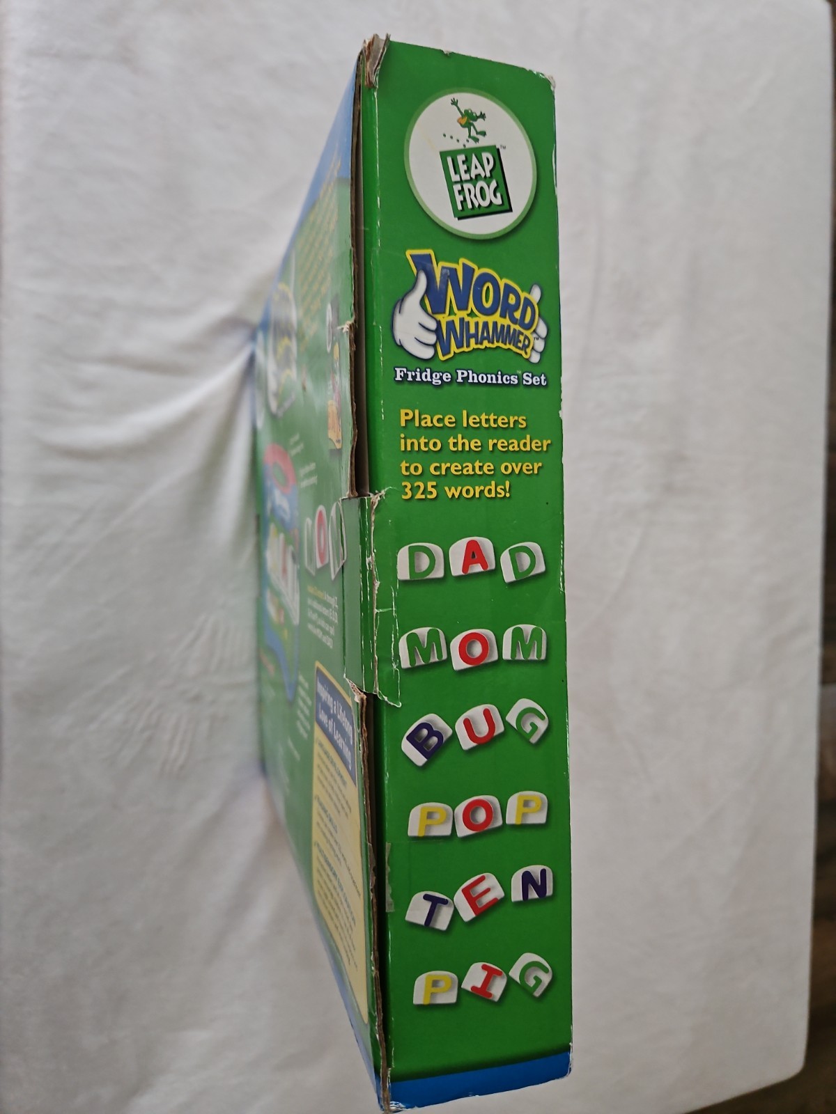 NEW Leap Frog Word Whammer Fridge Phonics Set 32 Magnetic Letters 325 Words Toy