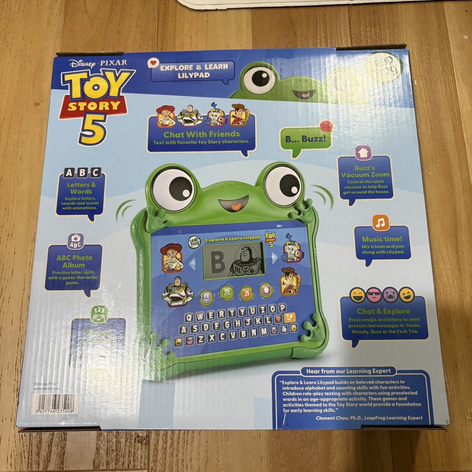 Disney Pixar Toy Story 5 LeapFrog Explore and Learn Lilypad Kids Toy NIB