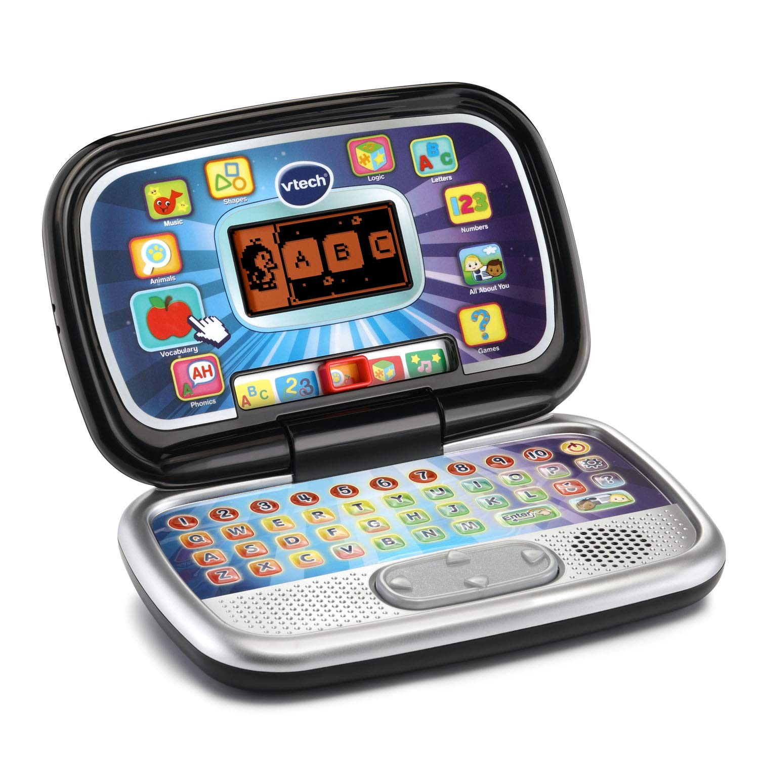 VTech Play Smart Preschool Laptop, Black 9.3″ x 2.2″ x 6.2″,