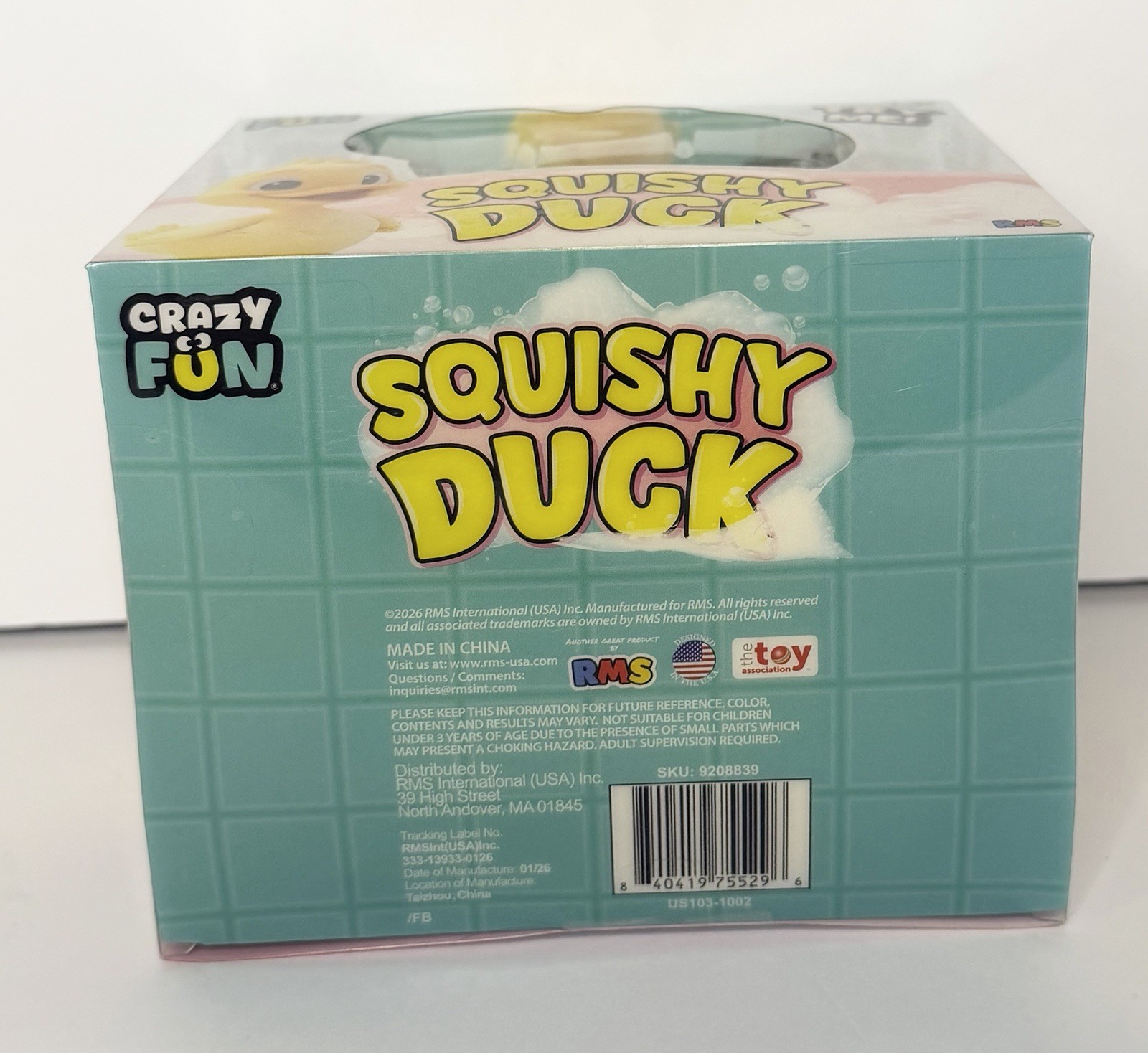 Jumbo Squishy Squeezy Duck Rare Viral TikTok Sold Out RMS Crazy Fun NEW