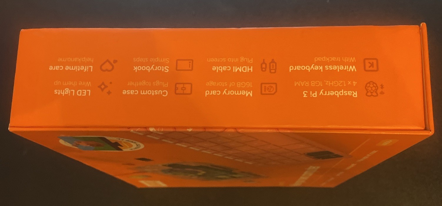 Kano Make Your Own Computer Kit 1000K-02 Element 14 Raspberry Pi 3 B Kids Coding