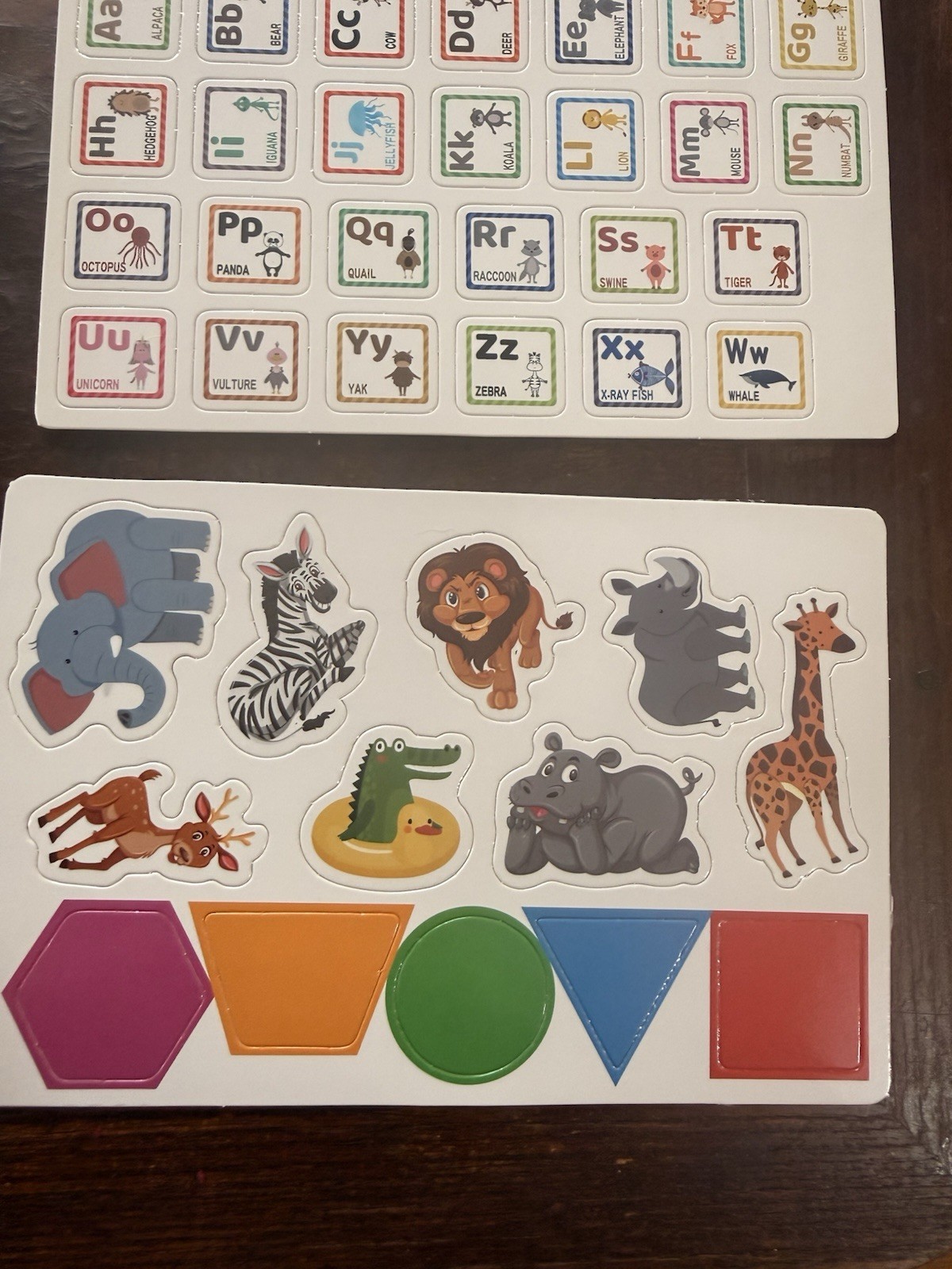 Montessori Preschool Learning Board Set