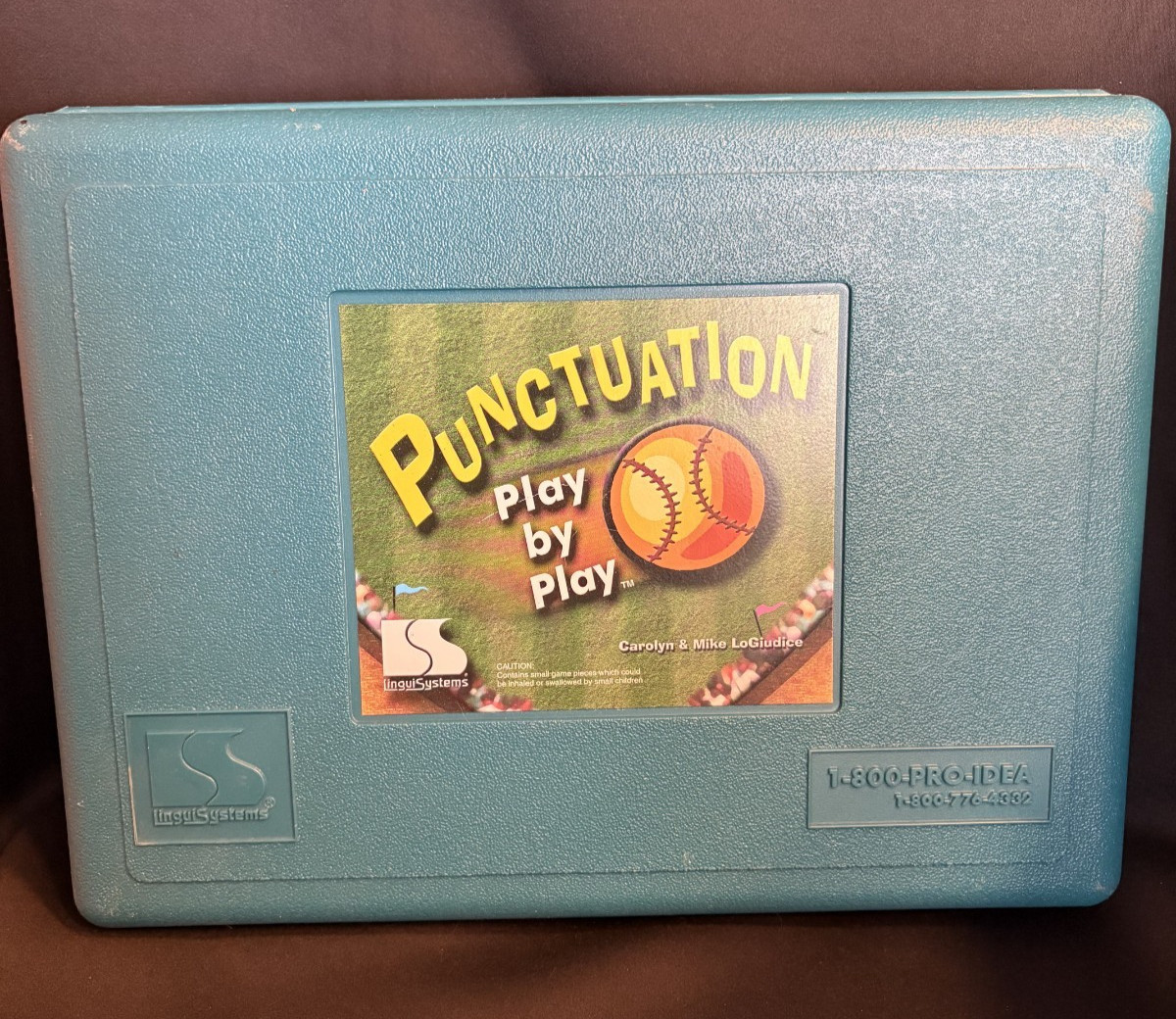 Punctuation Play-By-Play by Carolyn & Mike Logiudice LinguiSystems Grammar Game