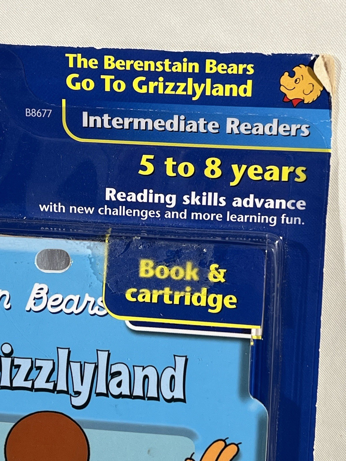 Fisher Price BERENSTAIN BEARS Go To Grizzlyland POWERTOUCH Learning Books Sealed