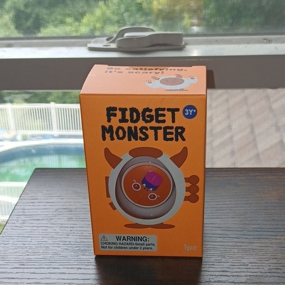 J’ADORE Fidget Monster Tactile Sensory Toy, Ages 3+ (3-4 Years)