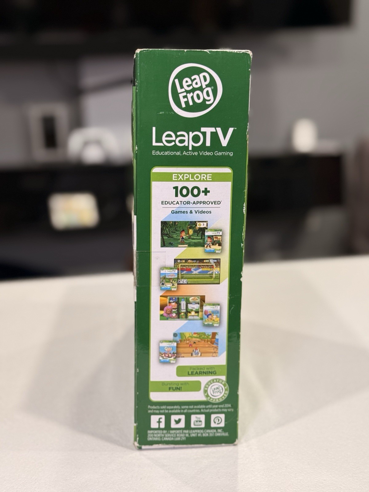 Leap Frog Leap Tv Video Gaming System, 2014 Toys R Us Exclusive Brand New