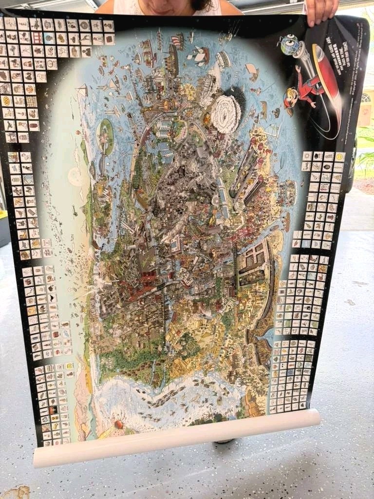 World Greatests Search & Discover HUGE poster World History Edition