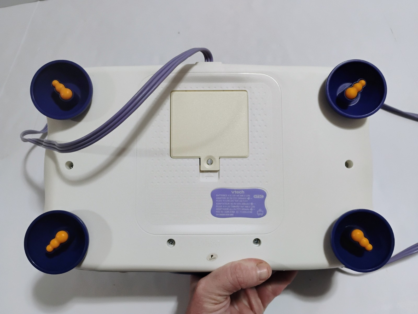 Vintage VTech VSmile V-Motion Active Learning System & Cartridge Set WORKS