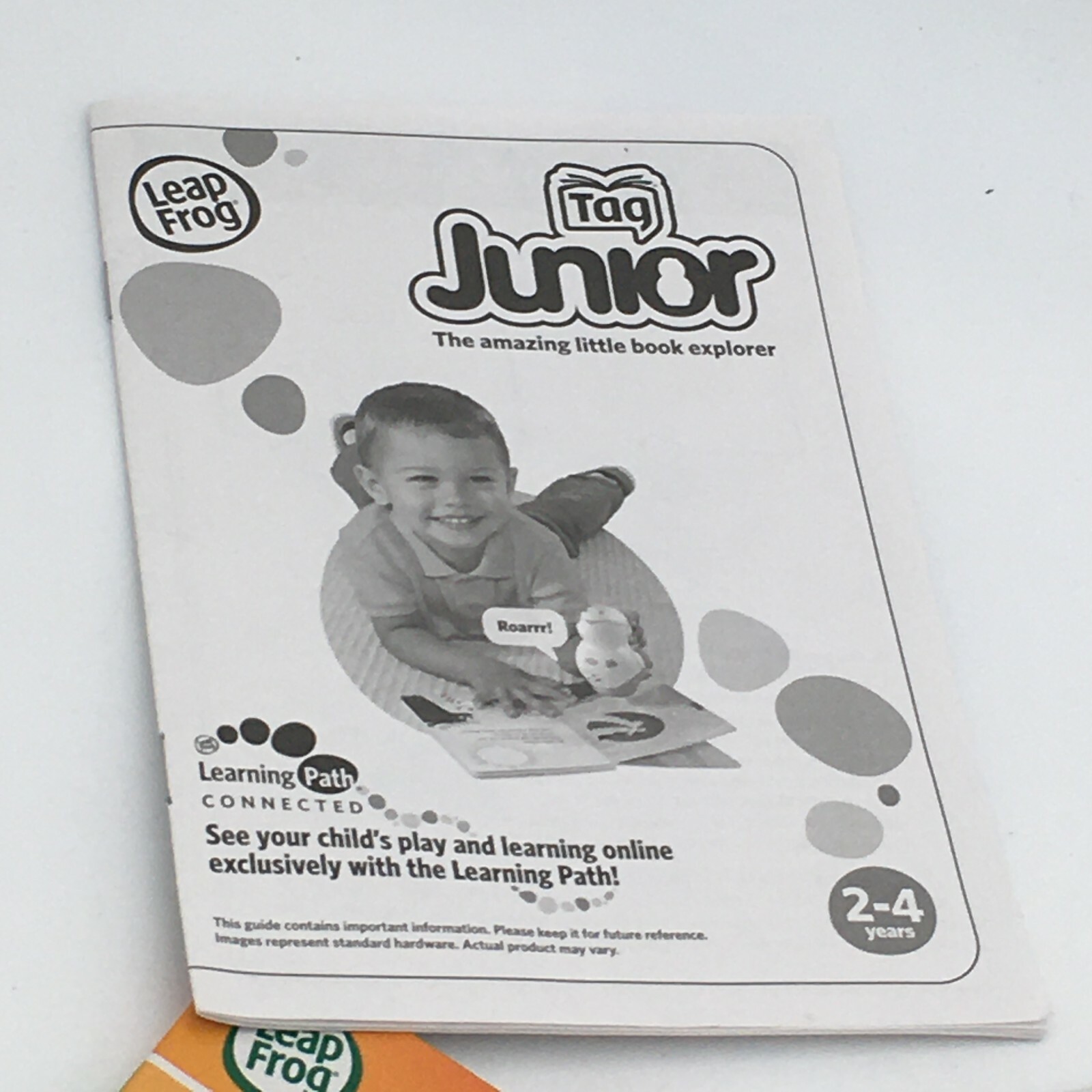 Leap Frog Tag Junior LOT Reader with 6 books, Manual, Cable, Cars ✨EXC✨