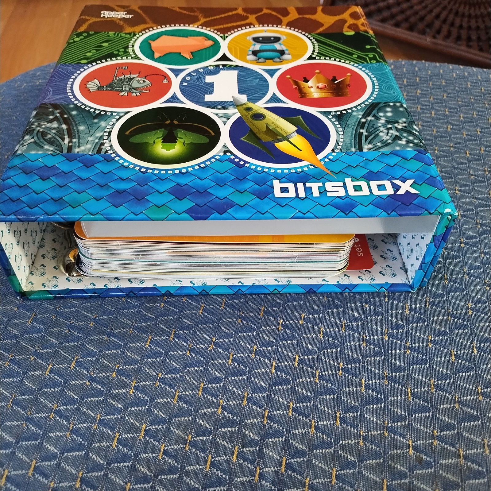 Bitsbox Apper Keeper Binder Volume 1 Sets 1-6 Coding for Kids Homeschool