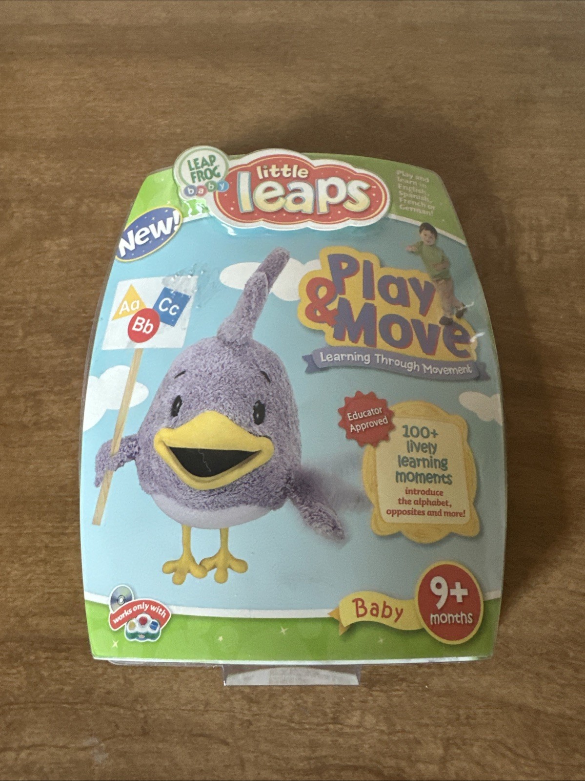 Leap Frog Baby – Little Leaps Play & Move DVD – NEW / SEALED 9+months