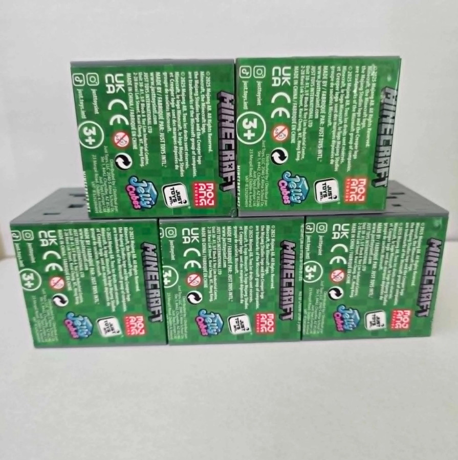 Minecraft Jelly Cube – Viral Squishy Like Needoh New Sealed – All 5 Colors