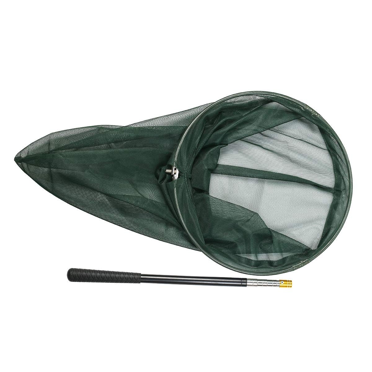 Professional Insect & Butterfly Net – 14″ Ring, 26″ Depth, 59″-73″ Telescopic Ha