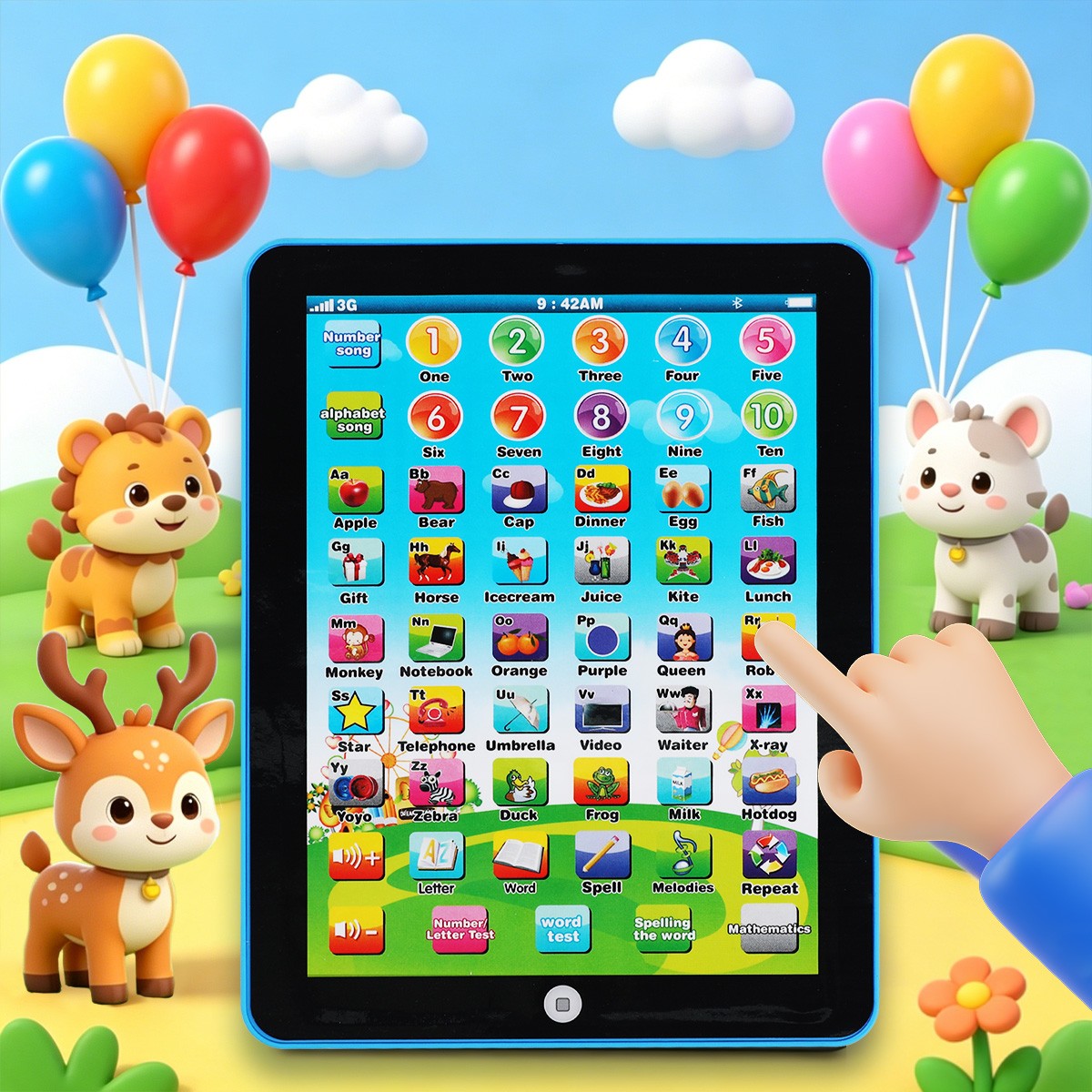 Educational Learning Toys for Kids Toddlers Age 2 3 4 5 6 7 8 Years Old Playset