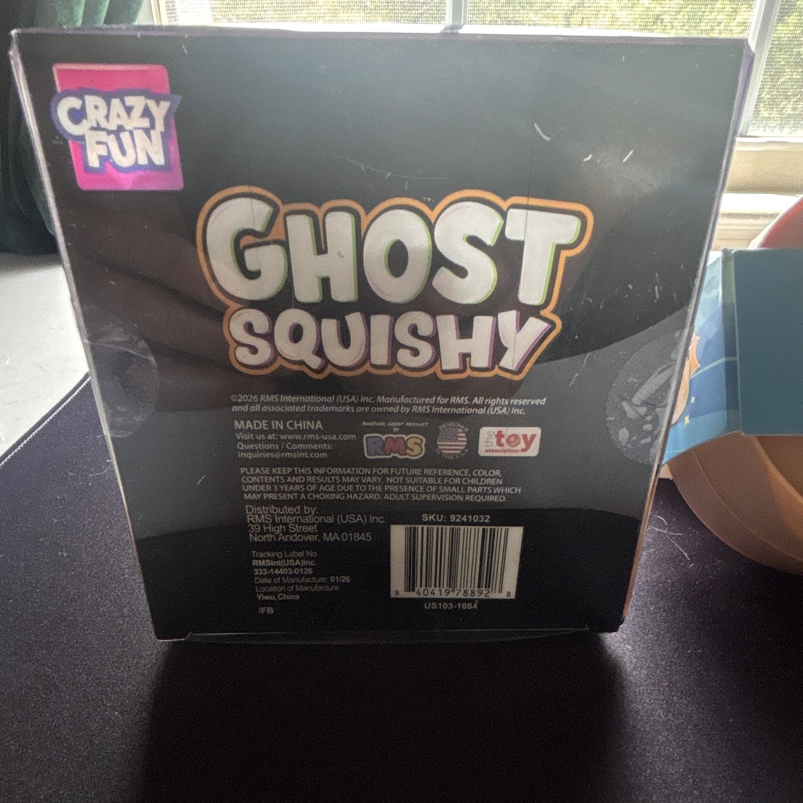 Crazy Fun Ghost Squishy Squeezable Toy (1boy/girl) & Mystery Squashy Dumplings