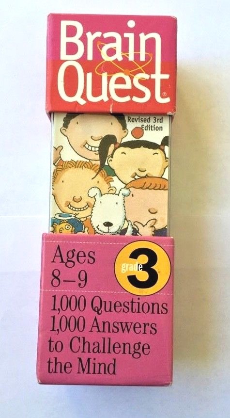Brain Quest Grade 3 Challenge Fun Study Guide Ages 8-9 Revised 3rd Edition