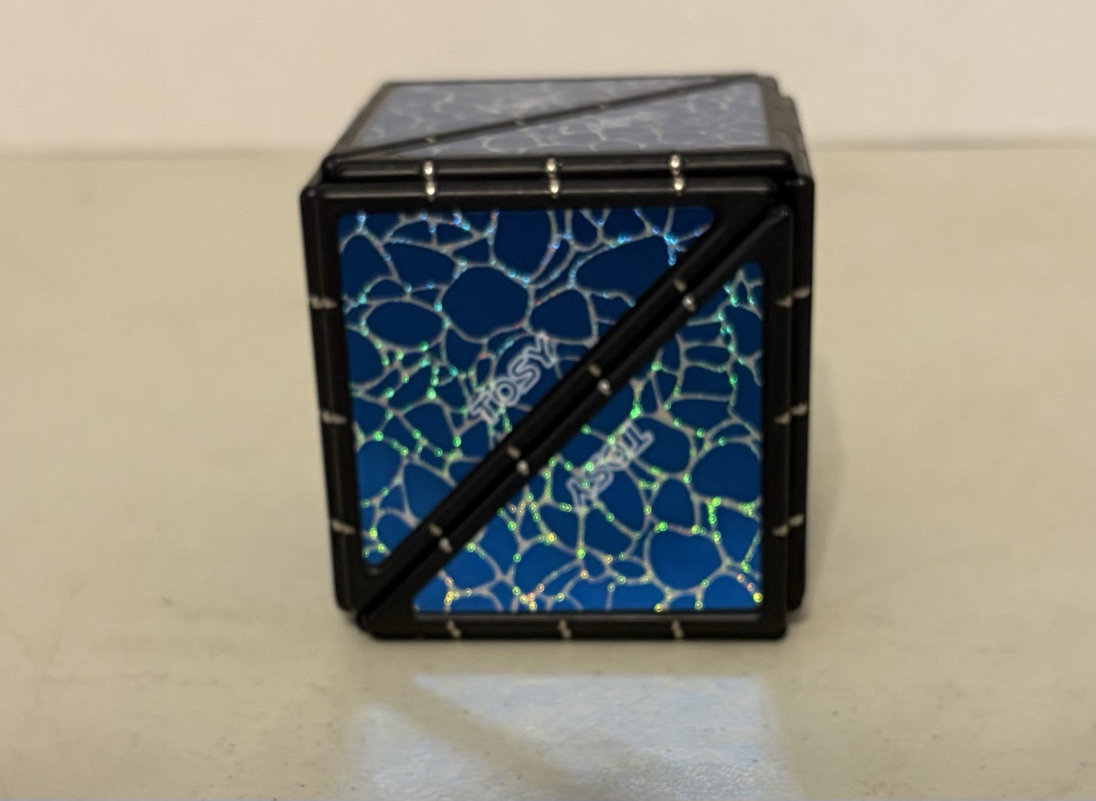 TOSY Magnetic Pyramid 1 Cube Transforms Into A Million Different Shapes