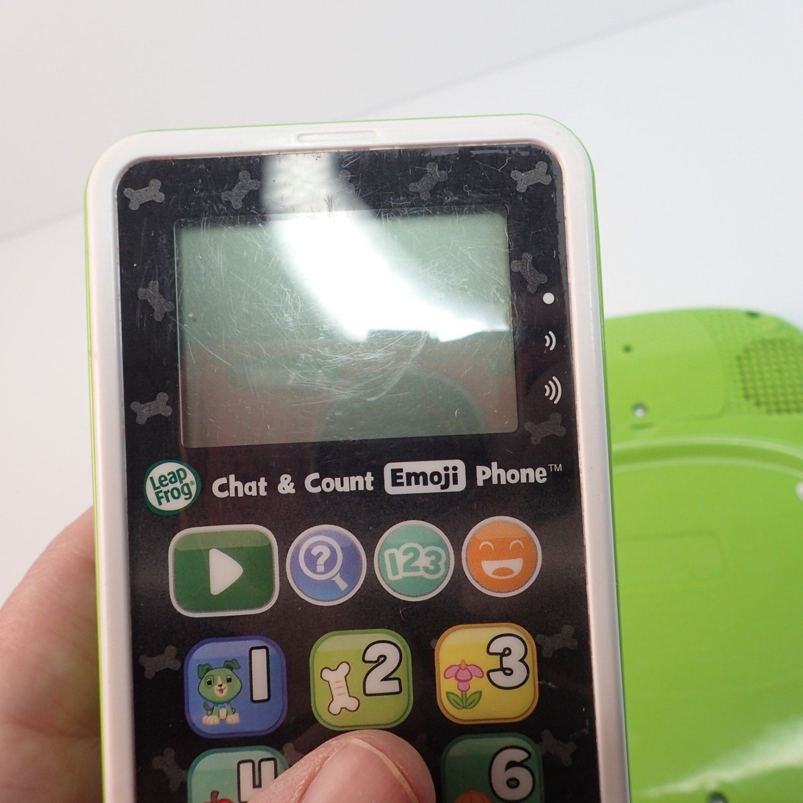 LeapFrog My First Learning Tablet & Chat & Count Emoji Phone Toy Lot of 2
