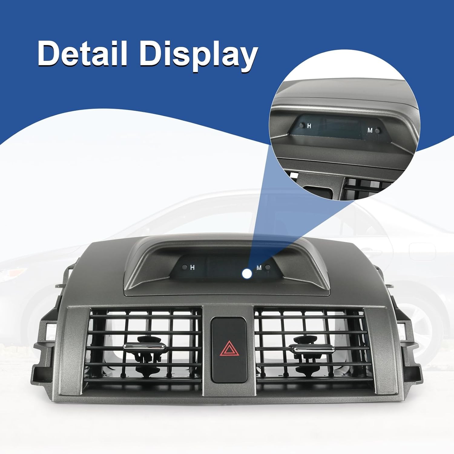 DICMIC Center Dash AC Outlet Vent For Toyota Corolla 2009