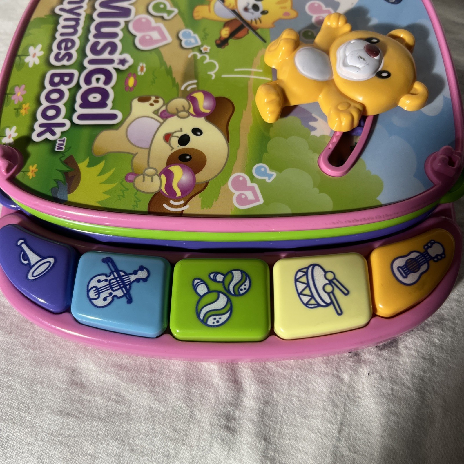 VTech Musical Rhymes Interactive Book Educational Toys For 6 month to 3 years