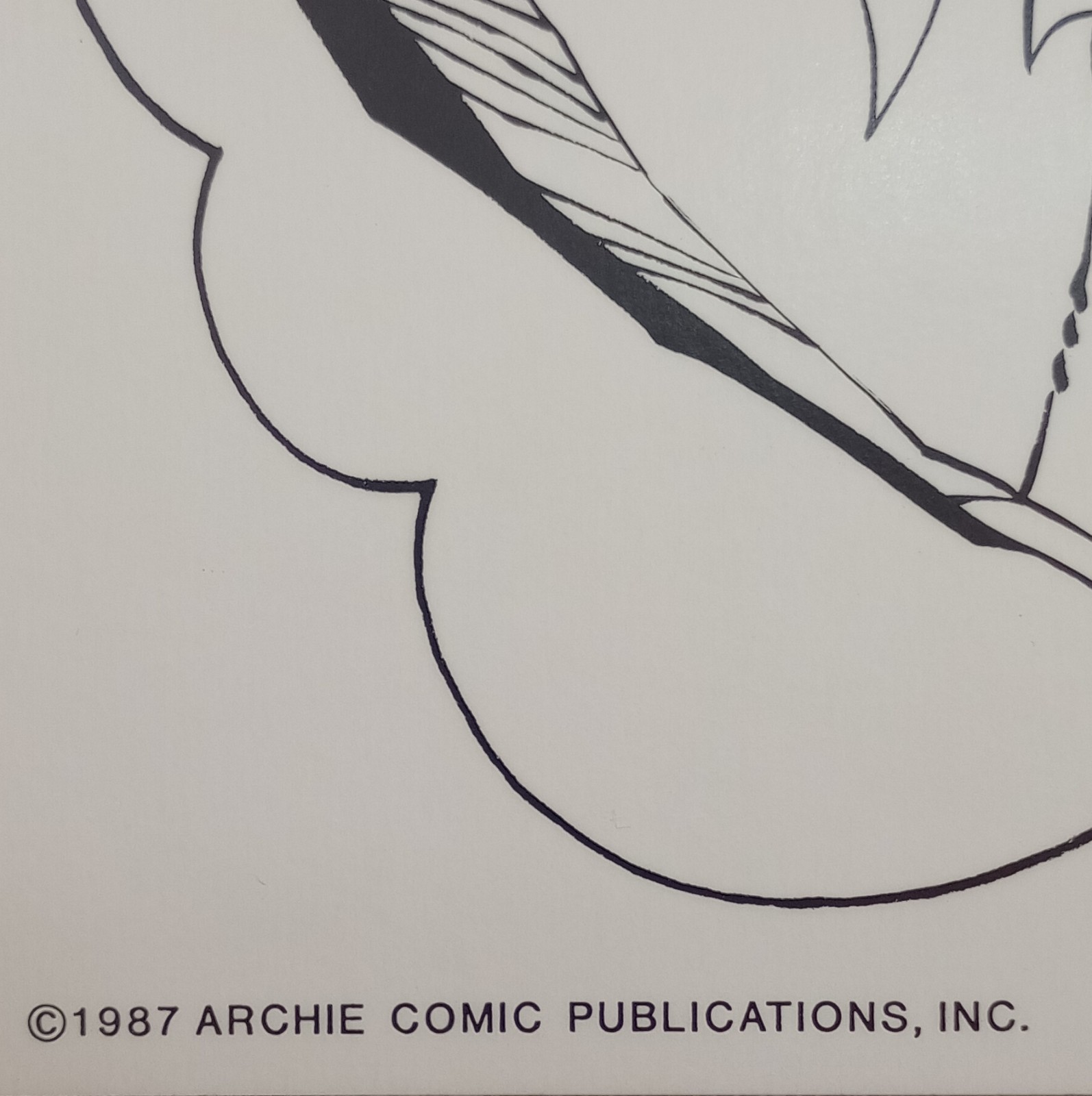 1987 Archie Comics Pencil by Number Set Complete Unused