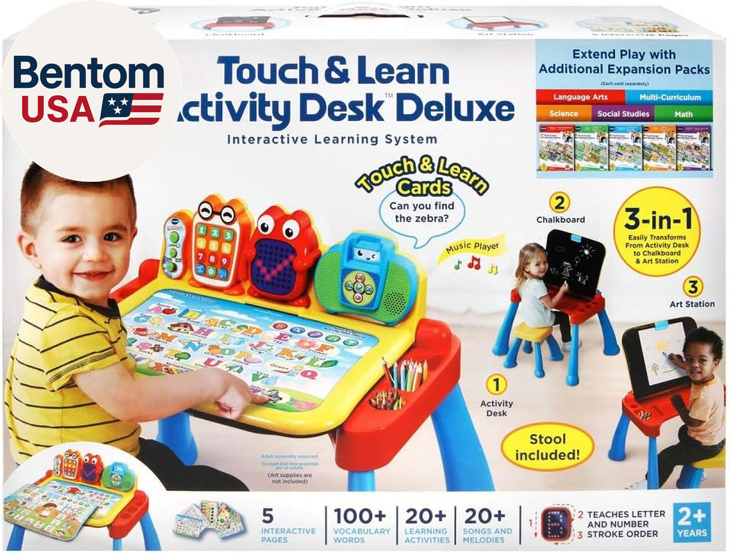 Touch and Learn Activity Desk Deluxe (Frustration Free Packaging)