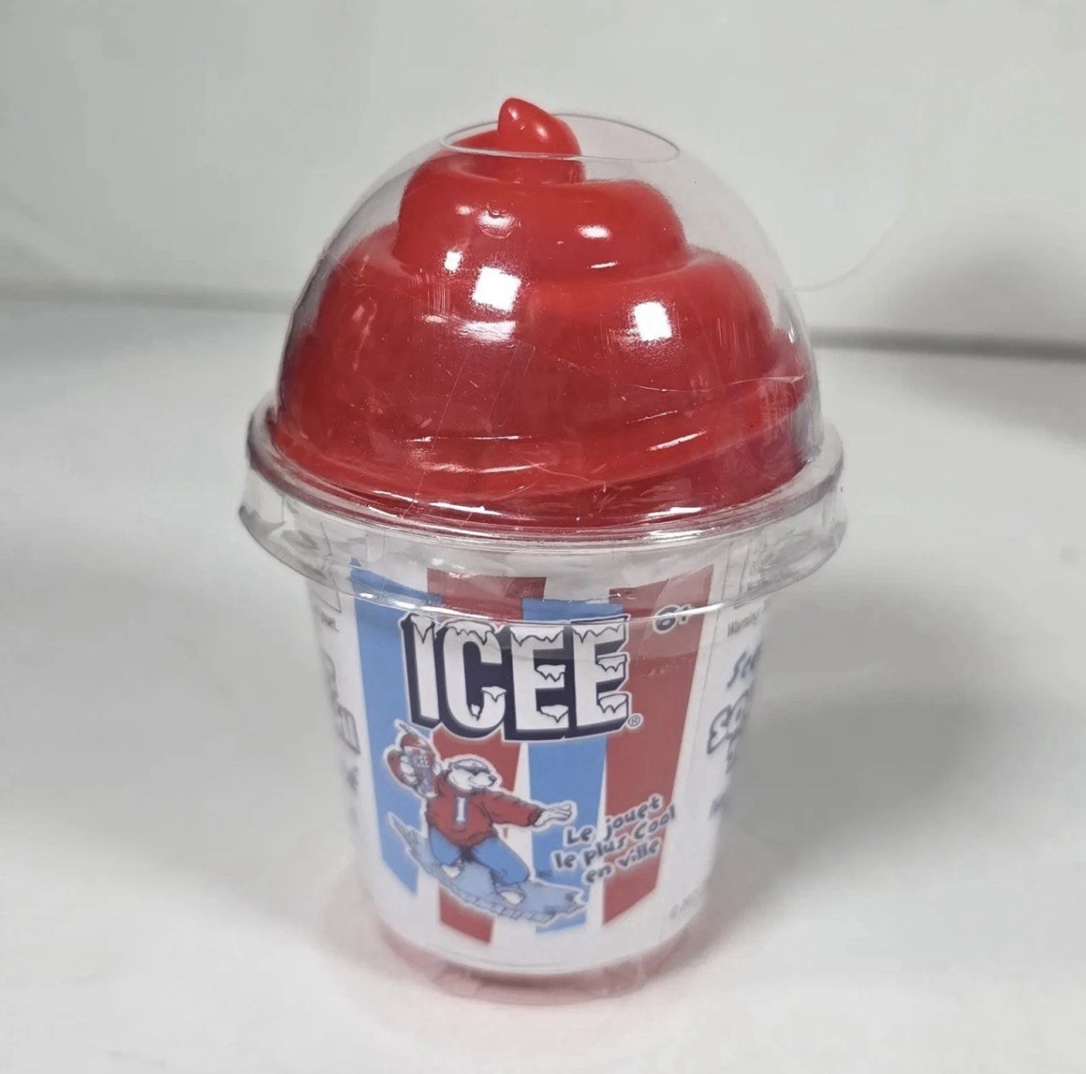 NEW! – Scented ICEE Squishi Super Squishy Toy – Red – Like Needoh