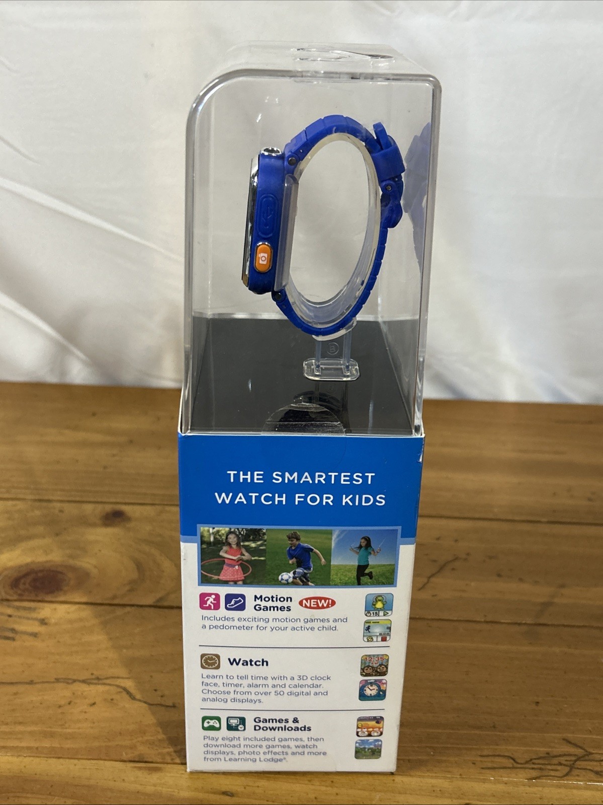 VTech Kidizoom Smartwatch DX Blue The Smartest Watch for Kids Ages 4 And Up. NEW