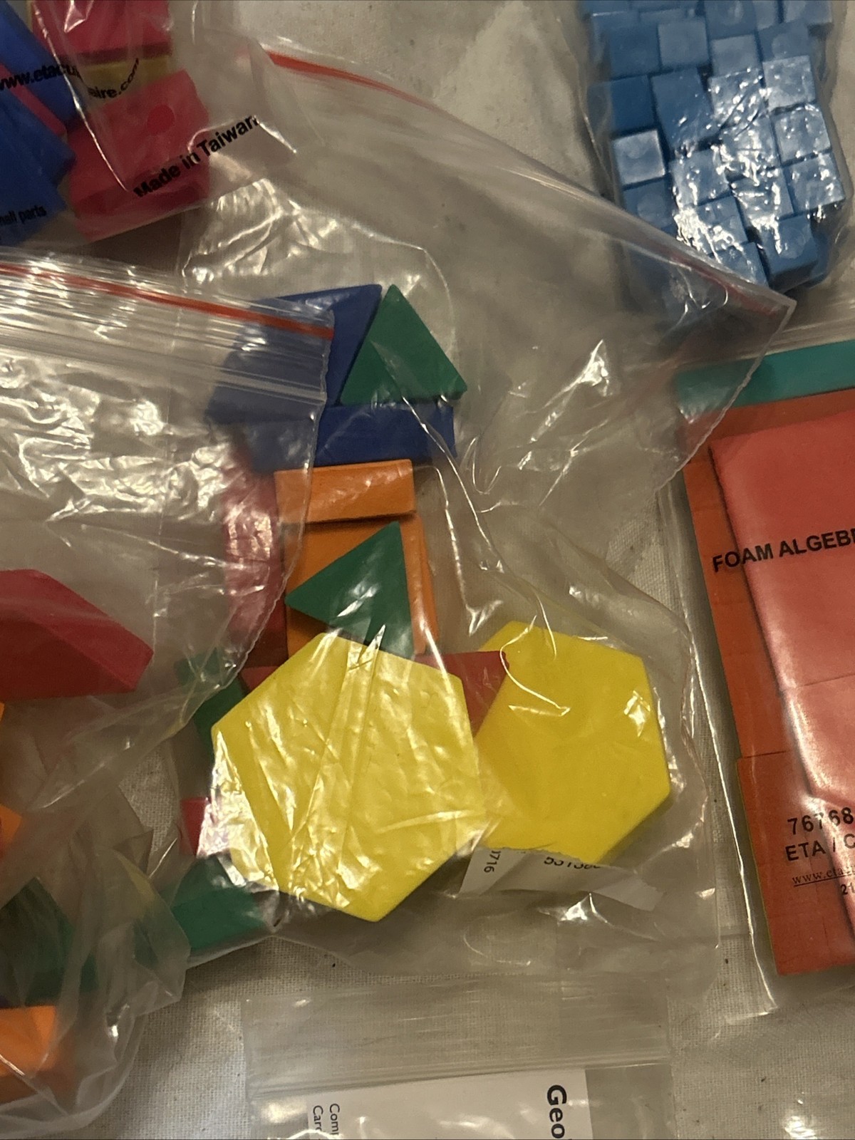 Lot Of ETA Math Cuisenaire Student Teacher Homeschool