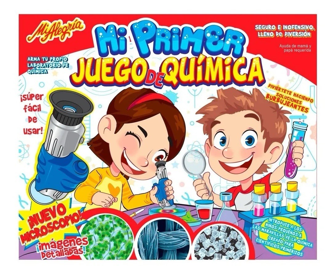 Mexican Toy Mi Primer Juego De Quimica Chemistry Set Made In Mexico Mi Alegria