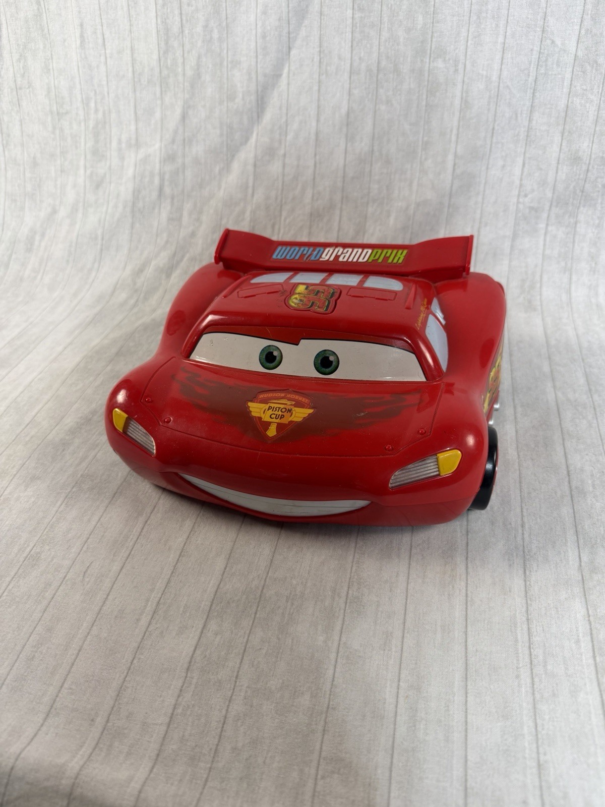 Disney Pixar Cars Lightning McQueen V-Tech Learning Laptop Tested Working *VIDEO