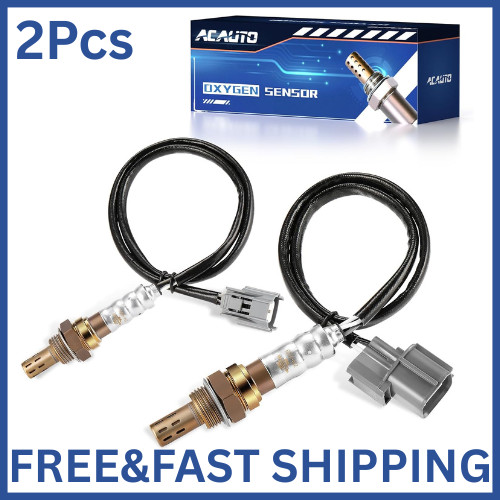 2Pcs Oxygen O2 Sensor Upstream Downstream Compatible with Honda Civic 2001-2005