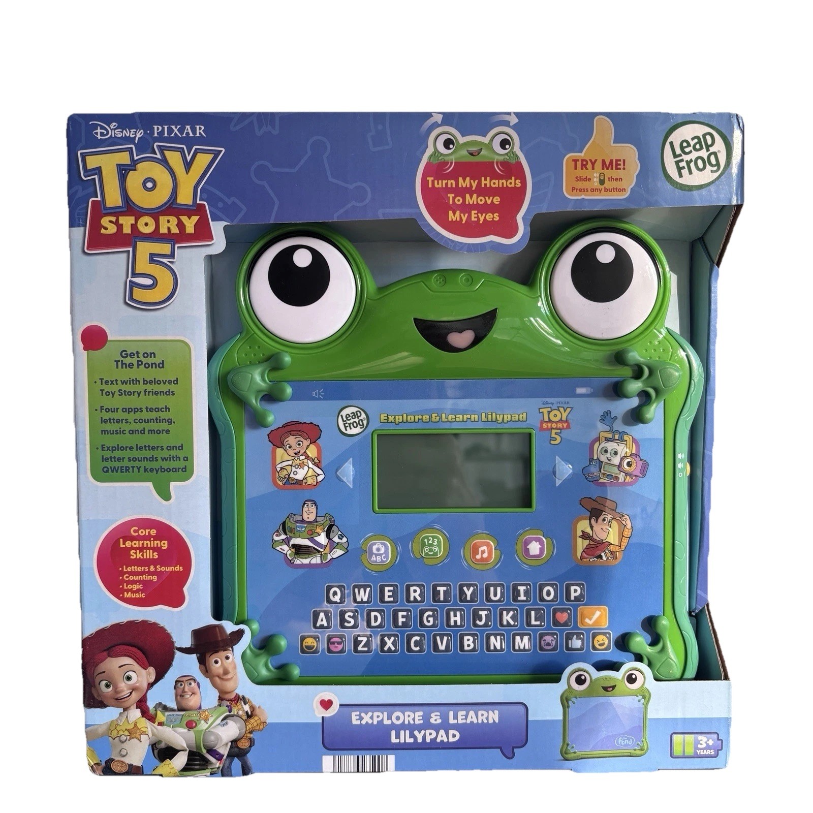Disney Pixar Toy Story 5 – LeapFrog Explore and Learn Lilypad Toy – Brand New