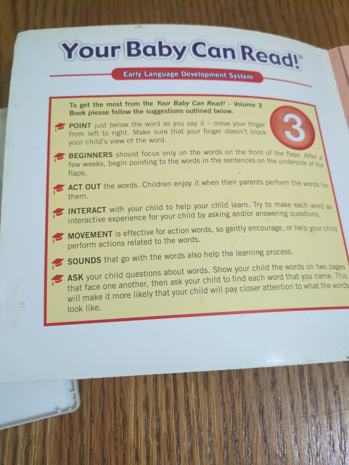 Your Baby Can Read Early Language Development System DVD Books Cards Complete