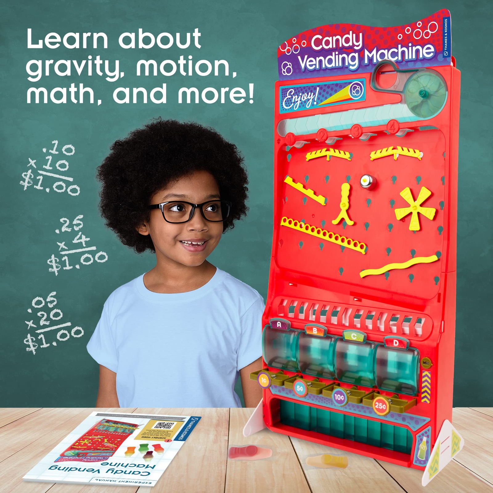 DIY Toy Vending Machine Science Kit STEAM Education for Ages 8 and Up