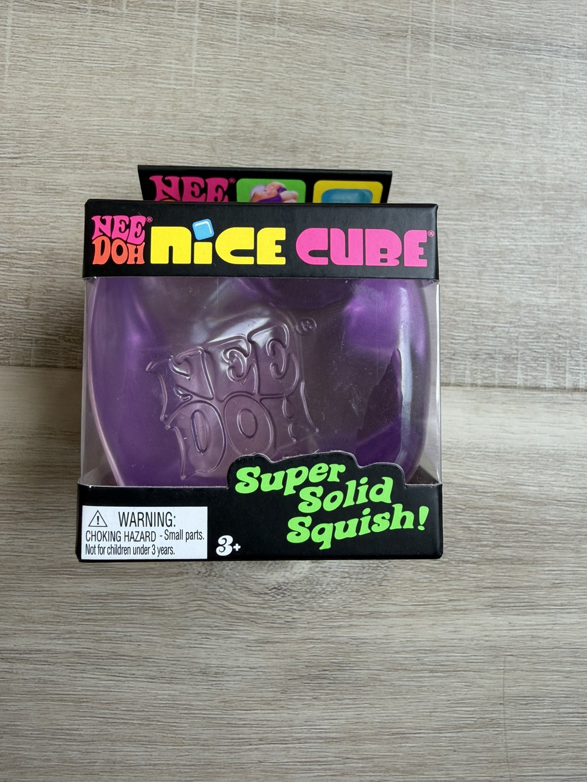 NeeDoh Nice Cube REGULAR 3 Pack – Blue Pink Purple NEW!!