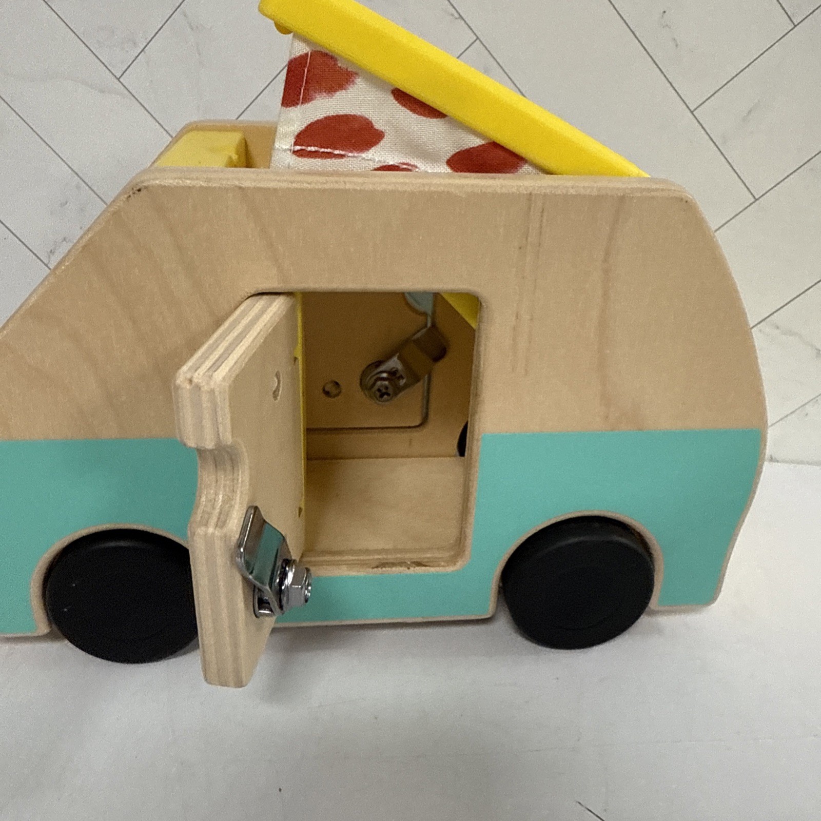 Lovevery Lot Wooden Modular Playhouse Stairs Camper Car Lot Set Incomplete Learn