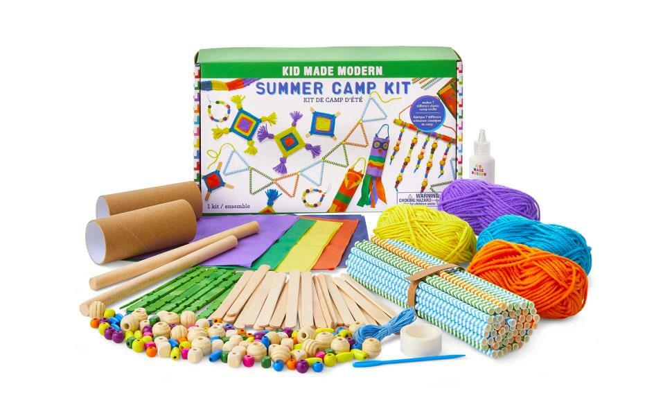 Kid Made Modern Summer Camp Kit, 1 EA classic crafts summer manualidades