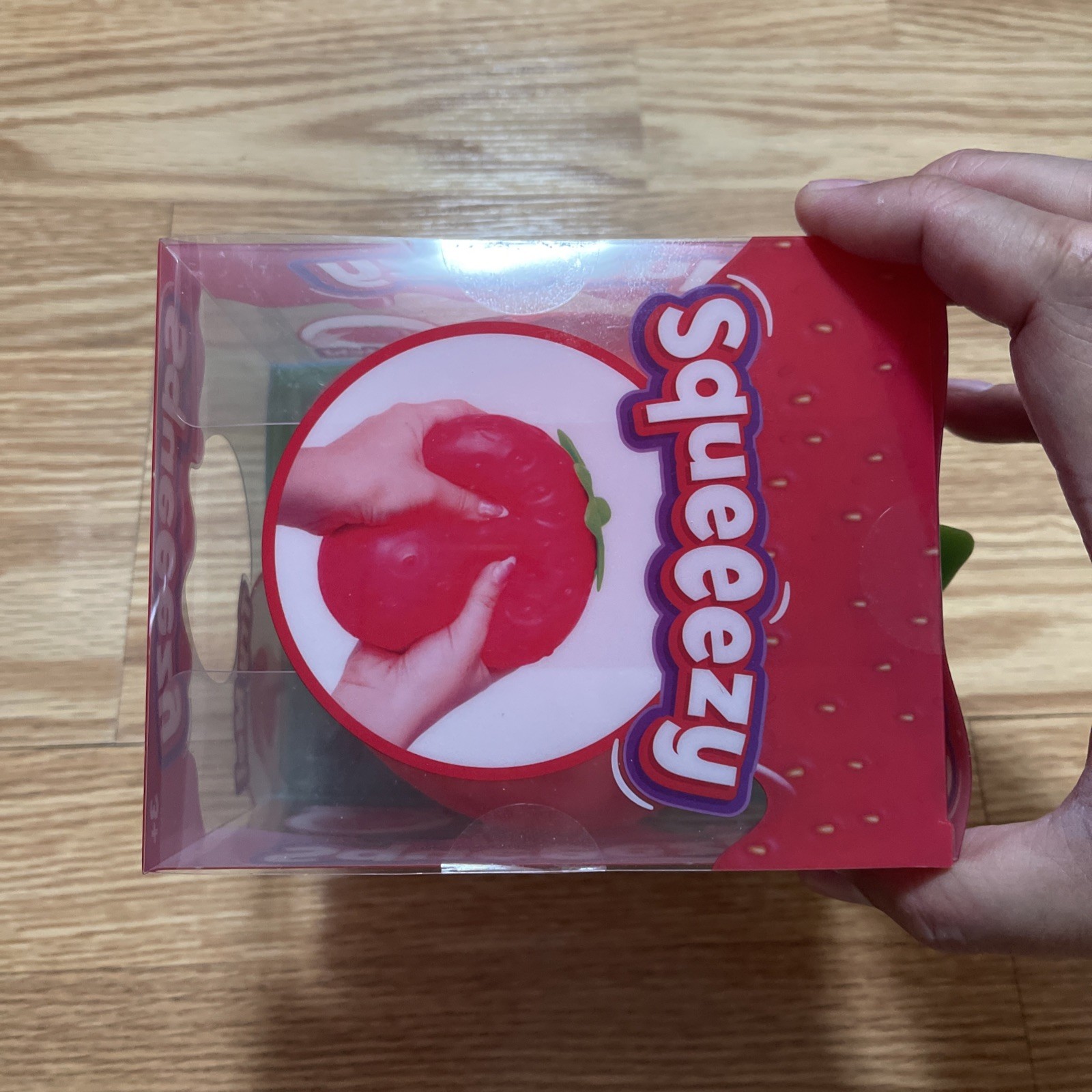 Sunny Days Jumbo Squeezy Strawberry Squishy Toy Stress Relief Sensory Fun