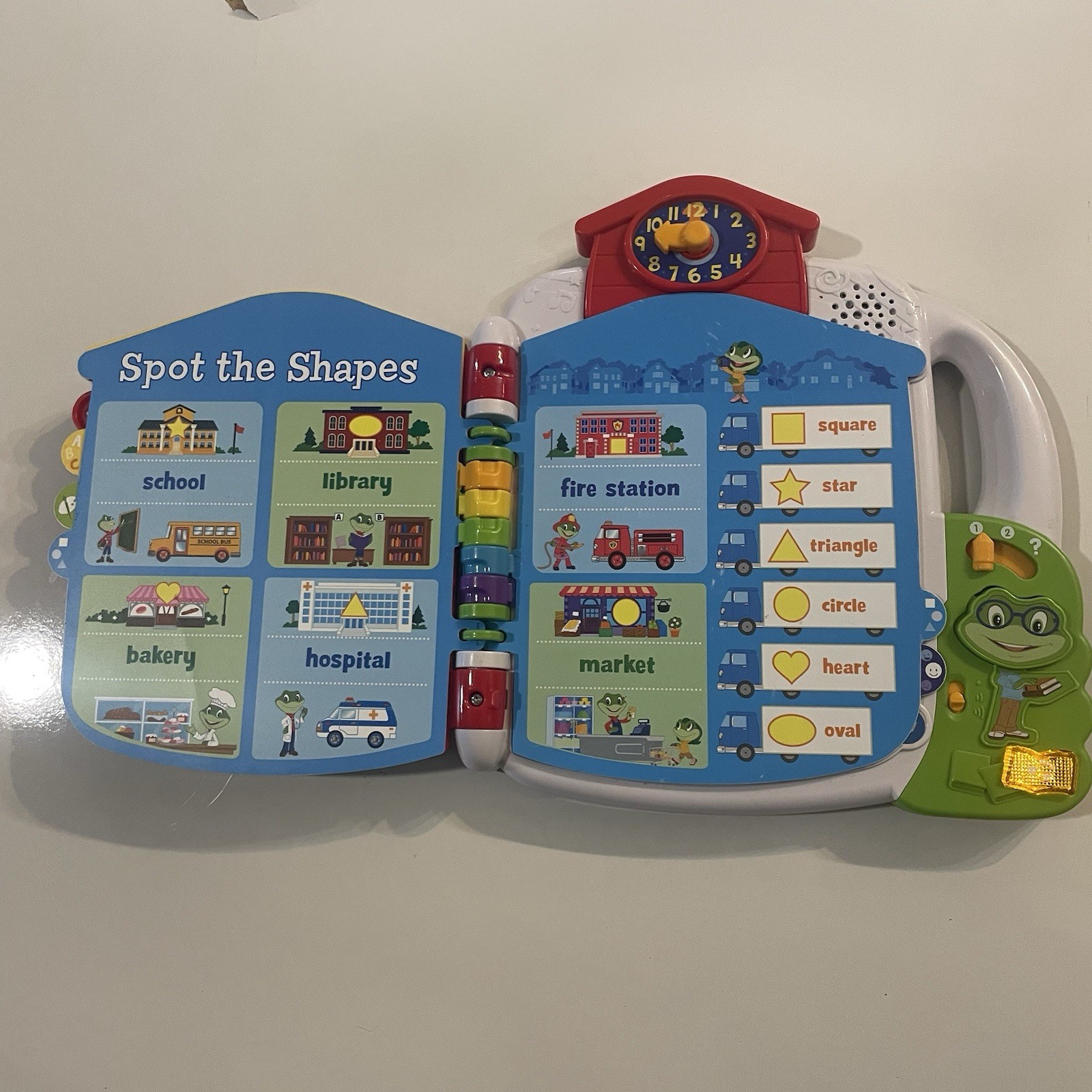 LeapFrog Tad’s Get Ready for School Book Reading Leap Frog Learning Interactive