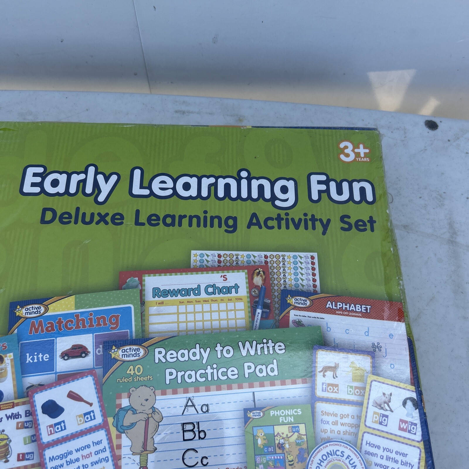 Early Learning Fun – Deluxe Learning Activity Set – Active Minds – Ages 3+